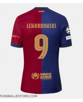 Günstige Barcelona Robert Lewandowski #9 Heimtrikot 2024-25 Kurzarm